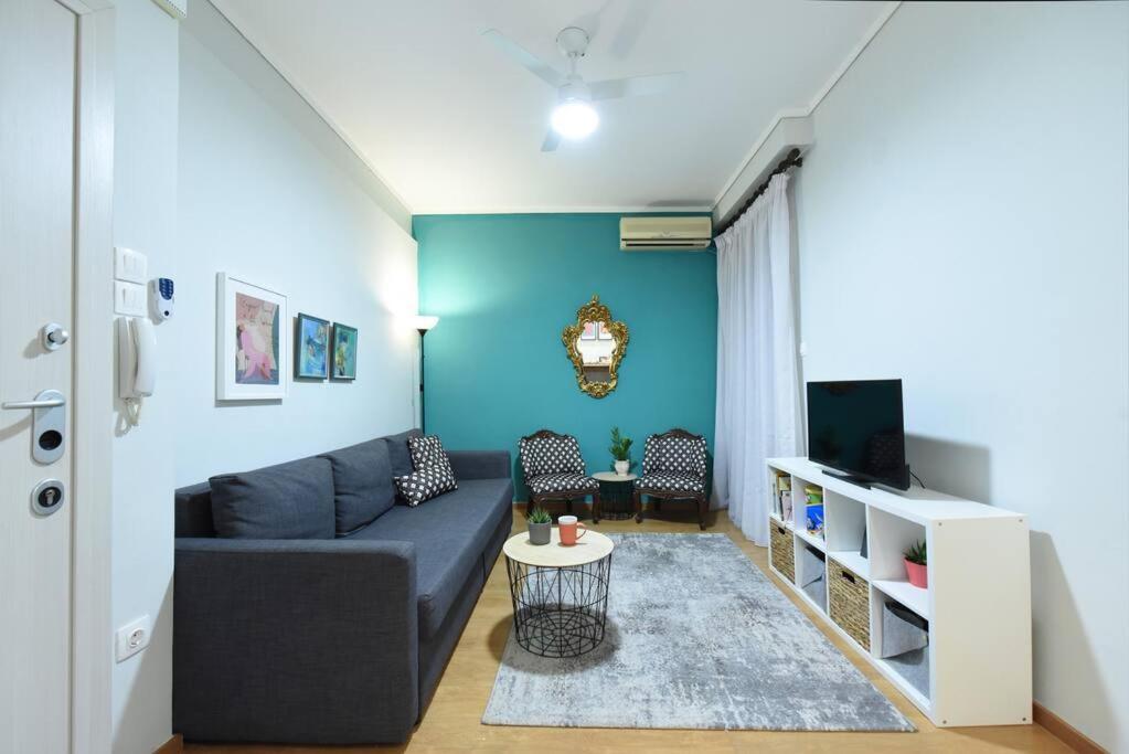 Apartament The Muse, Colorful Cozy Flat On Mitropoleos Downtown Saloniki Zewnętrze zdjęcie